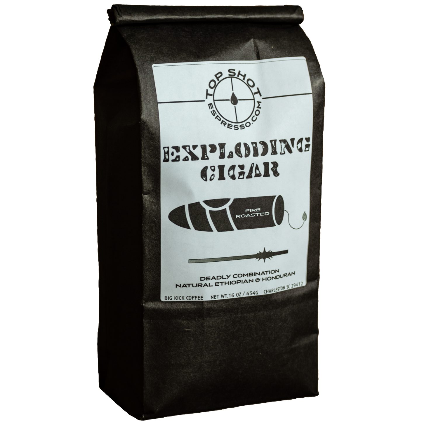 Exploding Cigar Face EXPLODING CIGAR – Top Shot Espresso